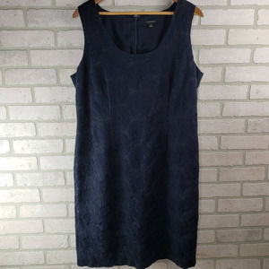 Ann Taylor Dress Sz 16 Embroidered Shift Dress